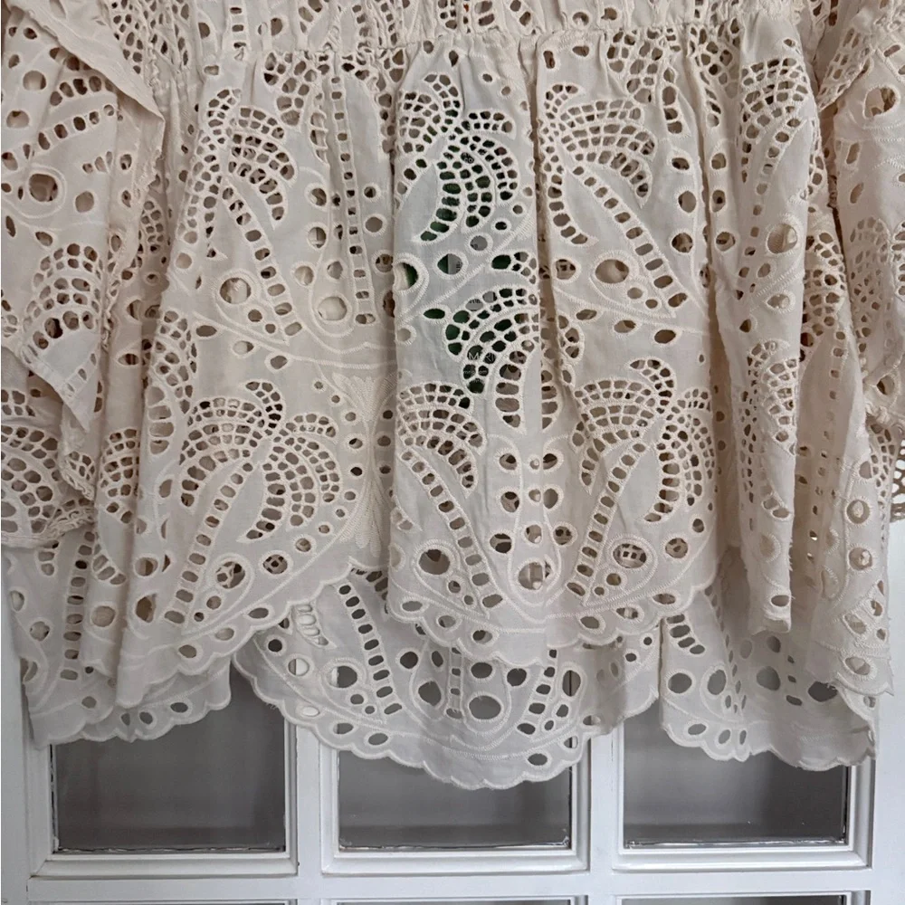 Farm Rio Palm Tree Richilier Blouse - Picture 4 of 6